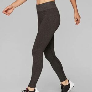 Athleta Shimmer and Sweat Compression Leggings Size S